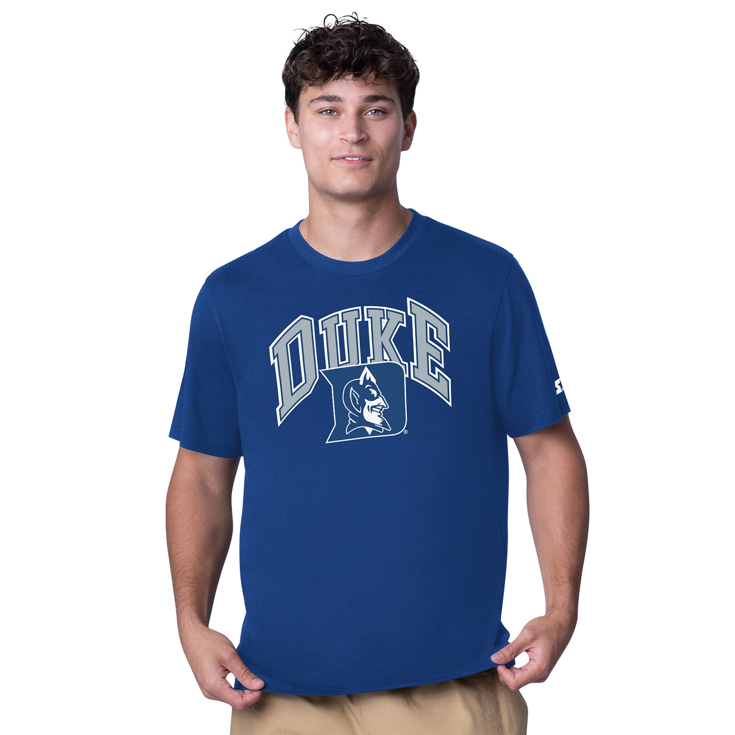 Duke Blue Devils Starter Team Arch NCAA T-Shirt Blau