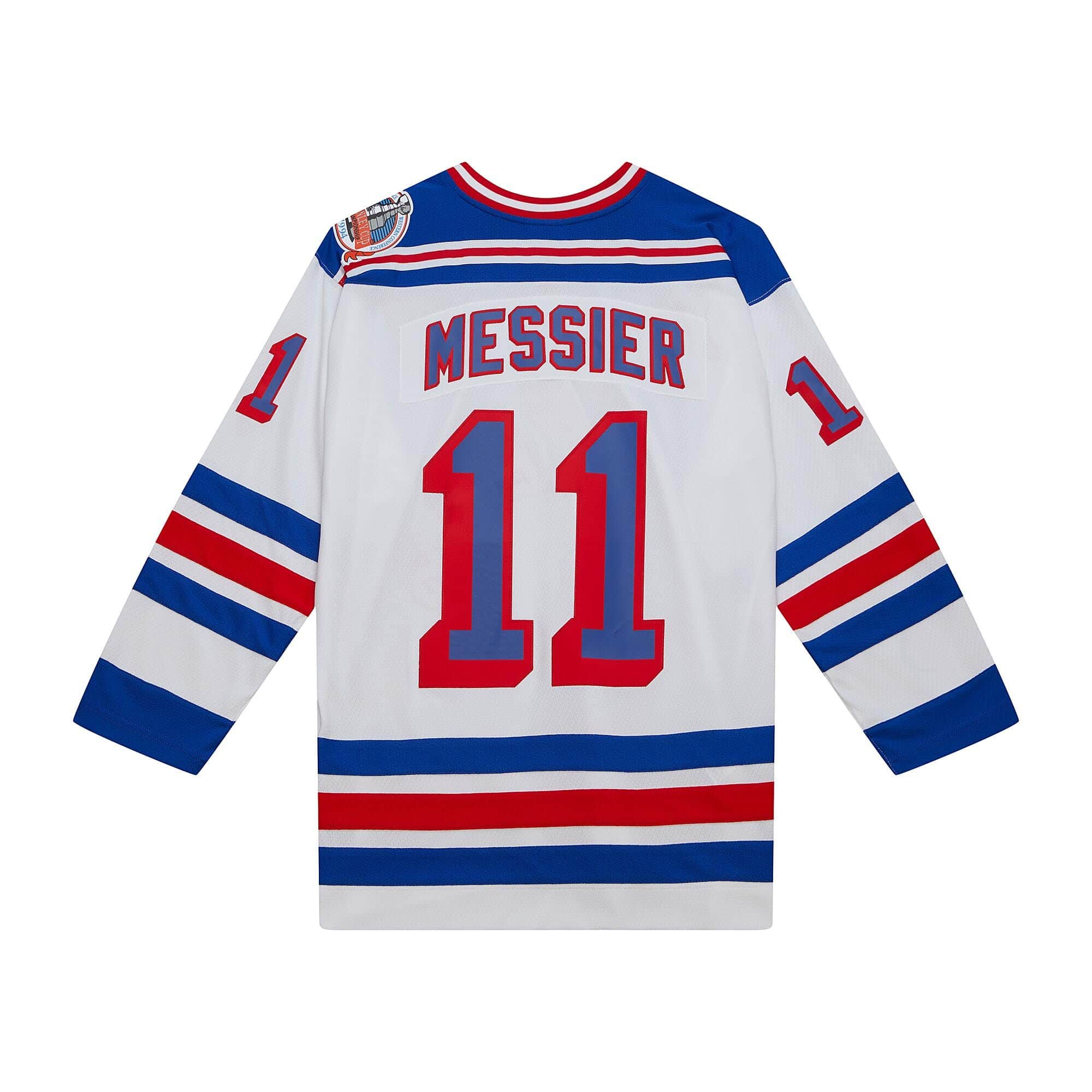 Mark Messier #11 New York Rangers 1993-94 Mitchell & Ness NHL Jersey White