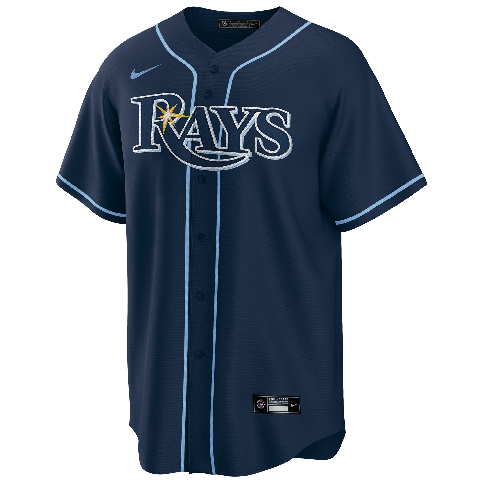 Tampa Bay Rays Nike MLB Alternate Baseball Trikot Navy