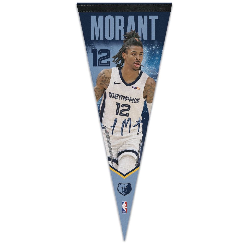 Ja Morant Memphis Grizzlies WinCraft Premium NBA Pennant