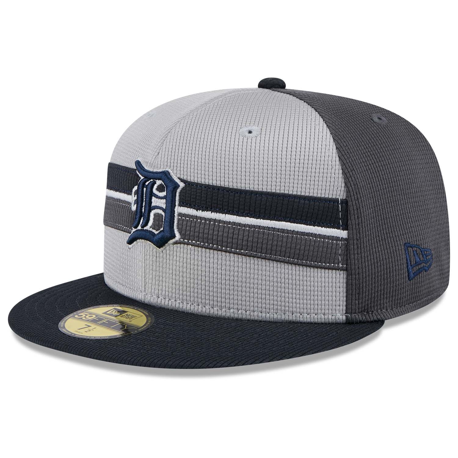 Detroit Tigers Colorway 2025 MLB Batting Practice 59FIFTY Fitted Cap Grau