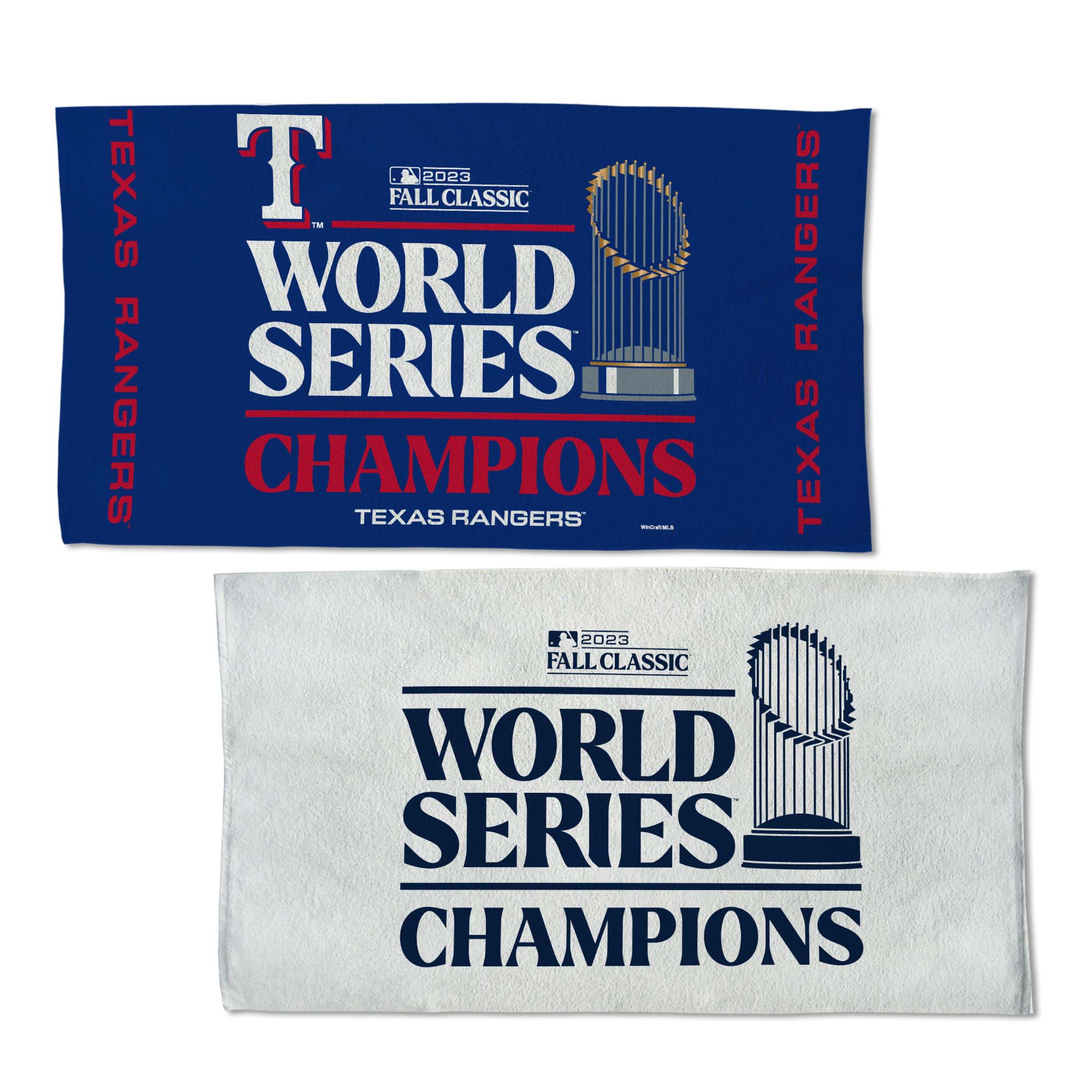 Texas Rangers 2023 World Series Champions MLB Locker Room Handtuch