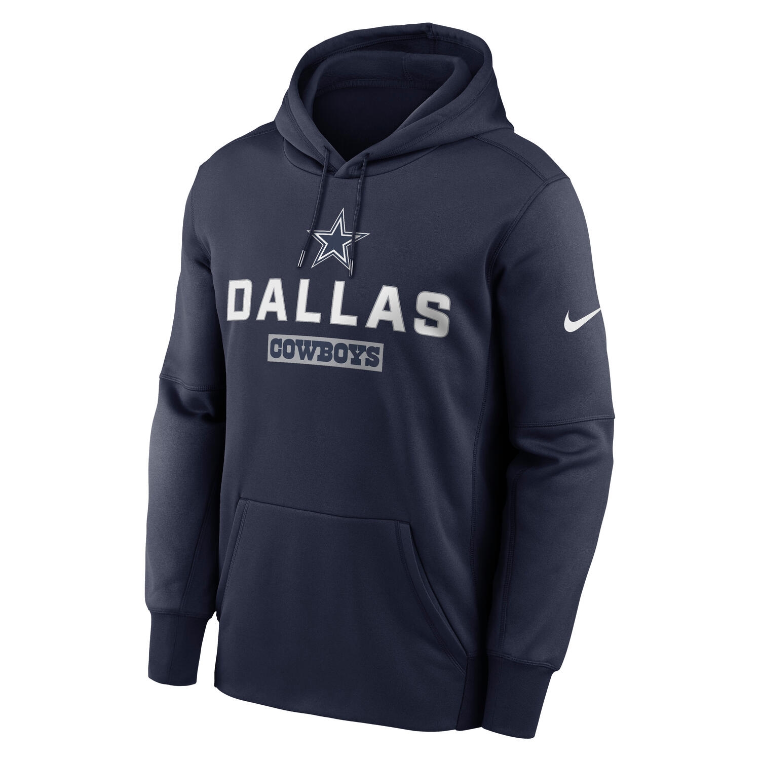 Dallas Cowboys Toss Sweep Therma-FIT NFL Hoodie Dunkelgrau