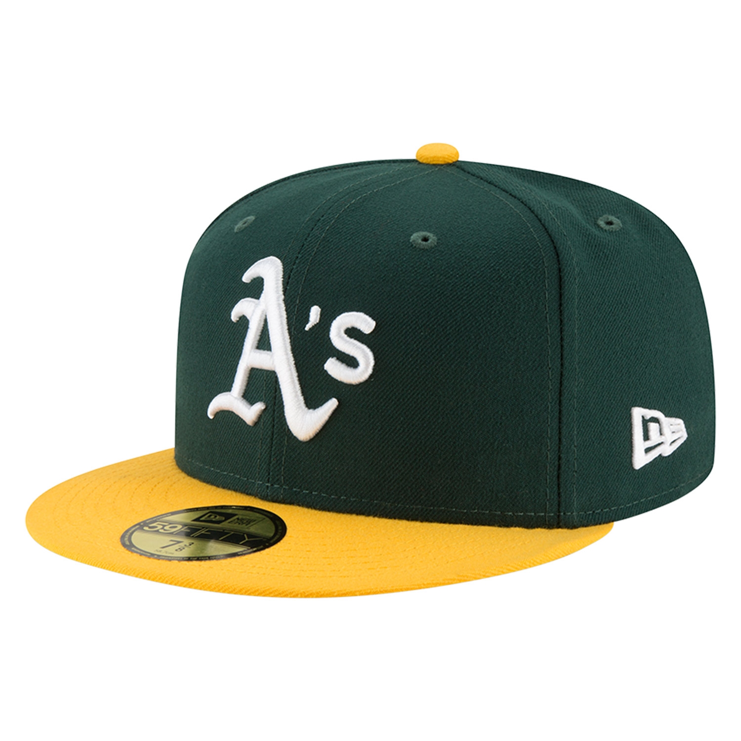 Oakland Athletics Authentic New Era 59FIFTY Fitted MLB Cap Home