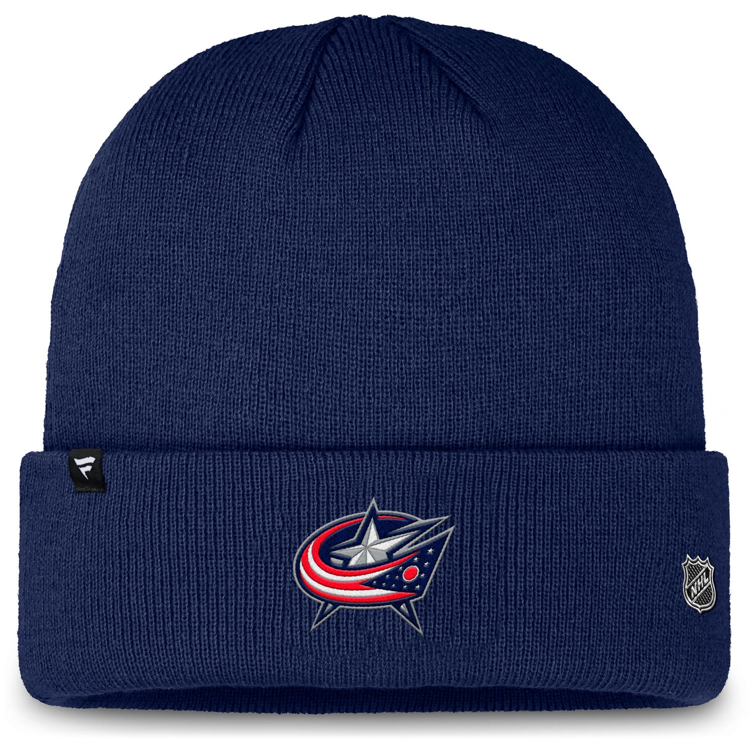 Columbus Blue Jackets 2025/26 NHL Authentic Pro Wintermütze Navy