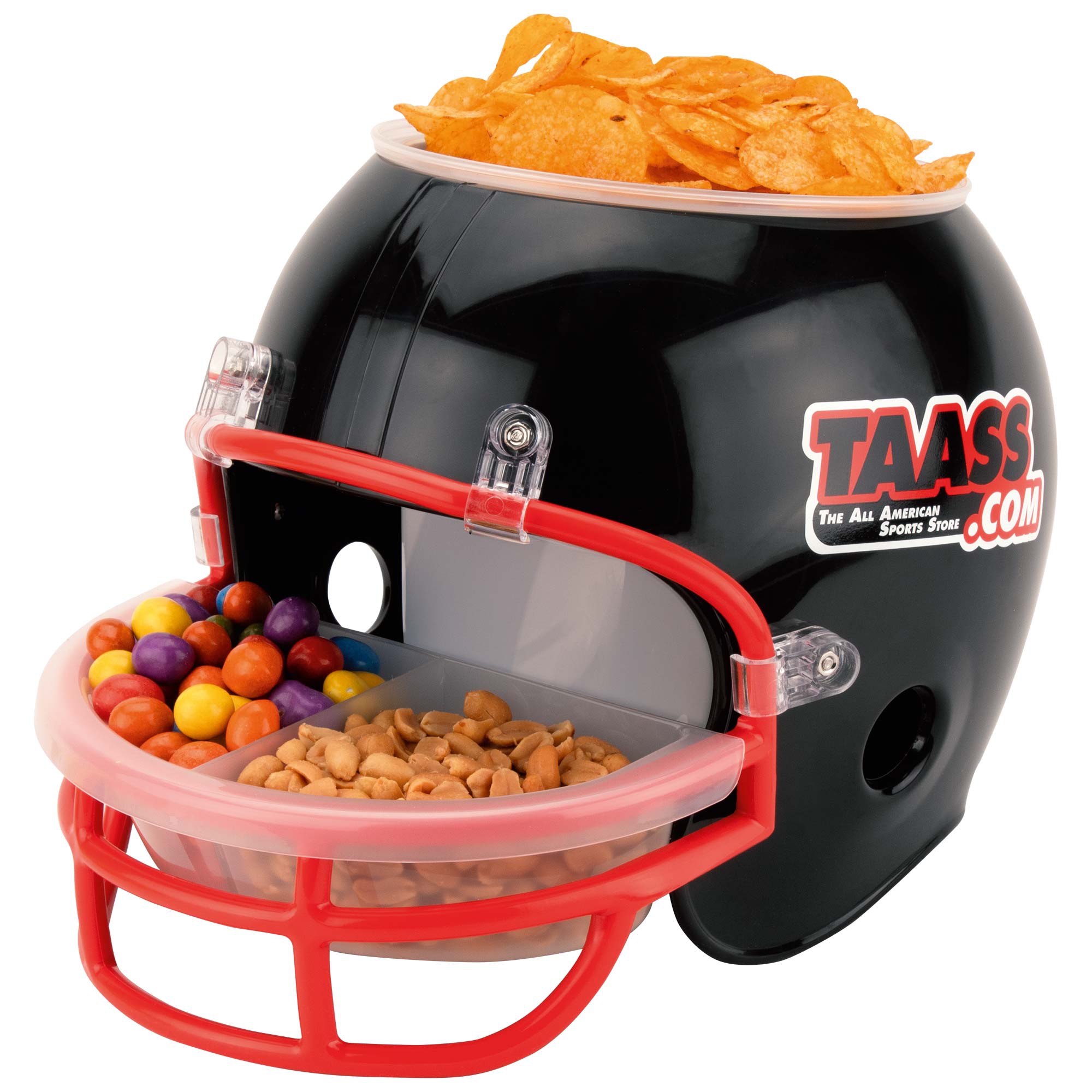 TAASS.com Football Snack Helmet (incl. NFL Sticker-Set)