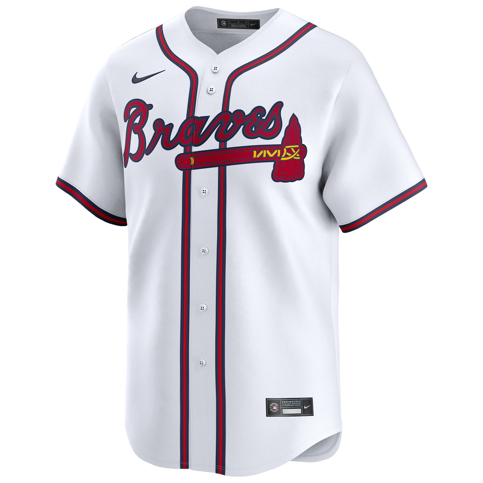 Atlanta Braves Nike Limited MLB Baseball Trikot Home Weiß