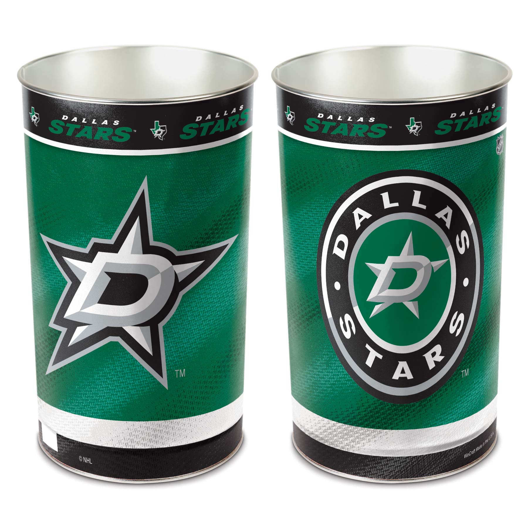 Dallas Stars Eishockey NHL Papierkorb