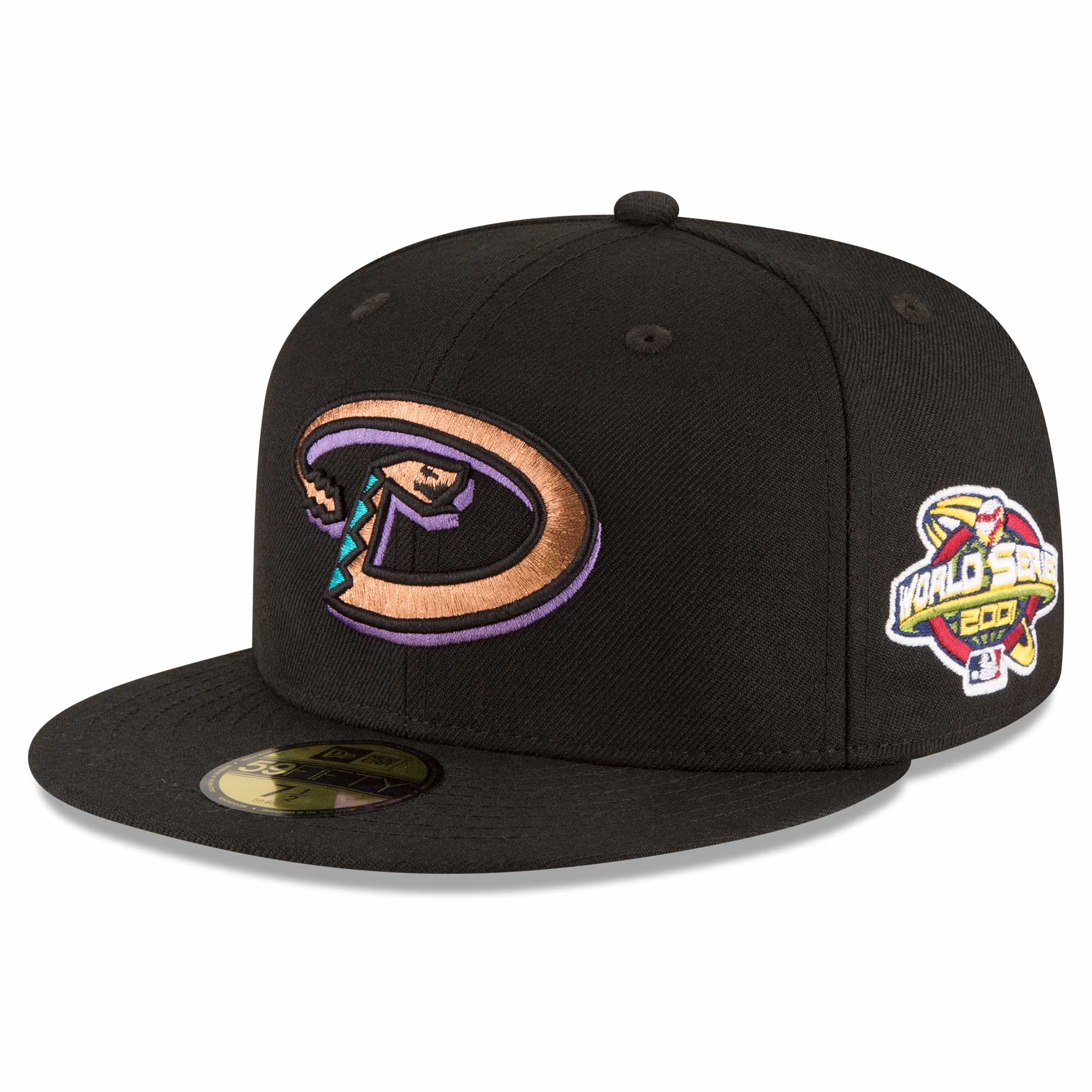 Arizona Diamondbacks 2001 World Series Cooperstown New Era 59FIFTY Fitted MLB Cap