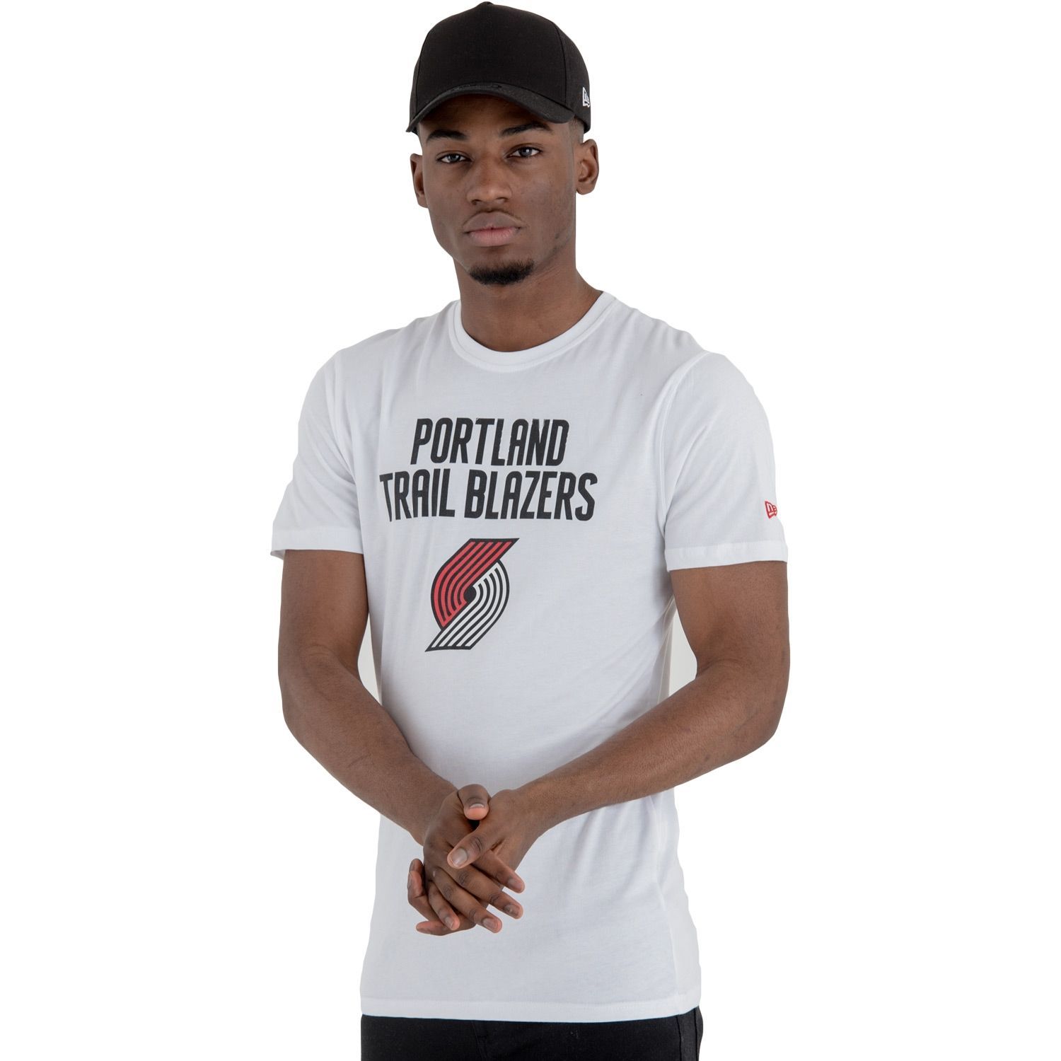 Portland Trail Blazers Team Logo New Era NBA T-Shirt