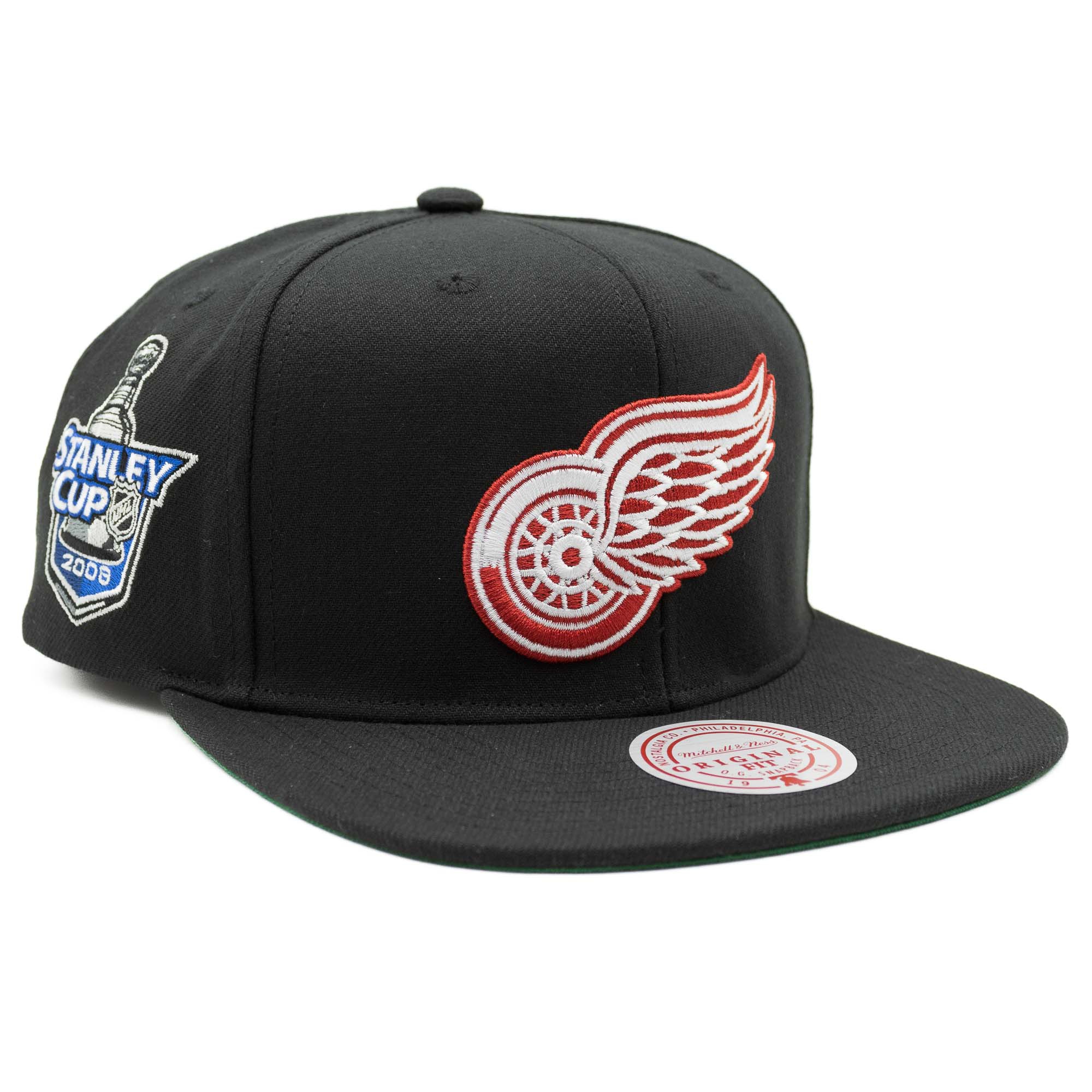 Detroit Red Wings 2008 Stanley Cup Mitchell & Ness Snapback NHL Cap