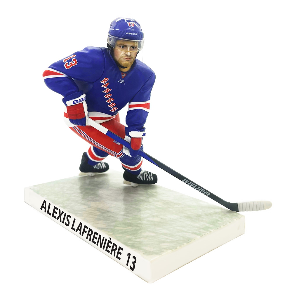 2021/22 Alexis Lafreniere New York Rangers Imports Dragon NHL Figur (16 cm)