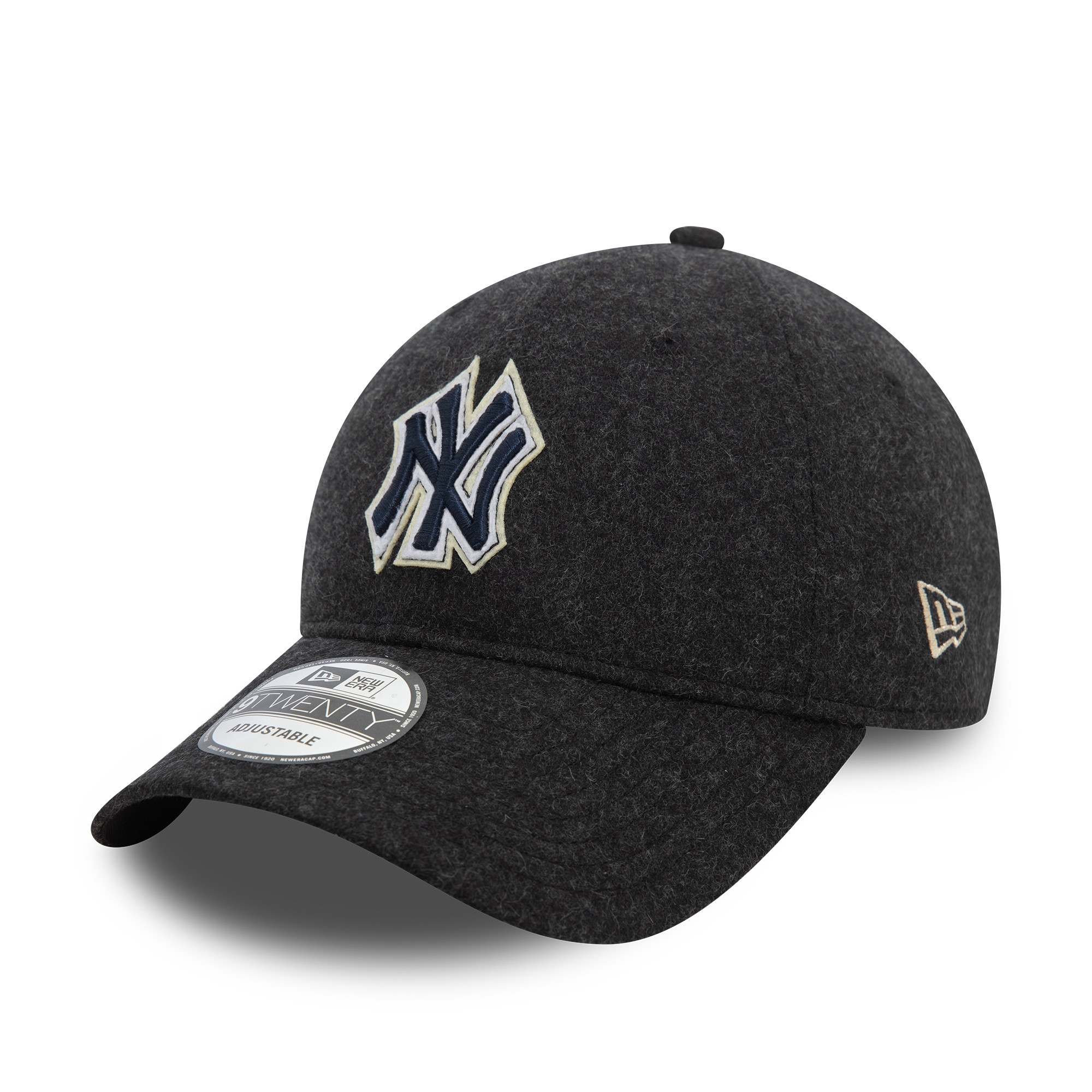 New York Yankees Melton New Era 9TWENTY MLB Cap Schwarz