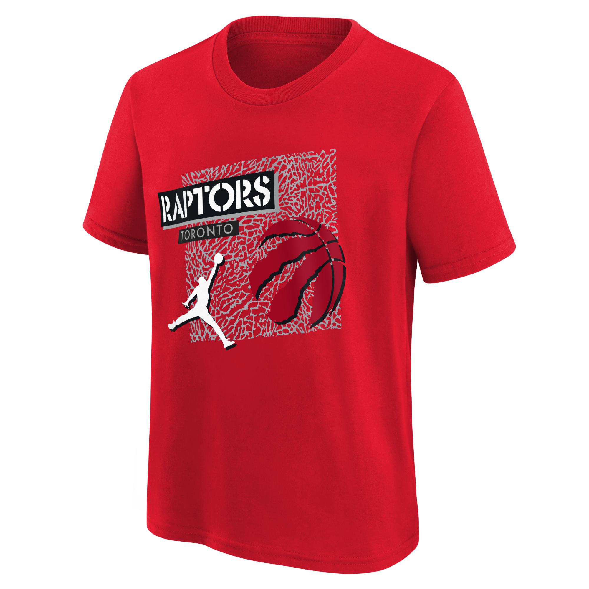 Toronto Raptors Statement Jordan NBA T-Shirt Red (YOUTH)
