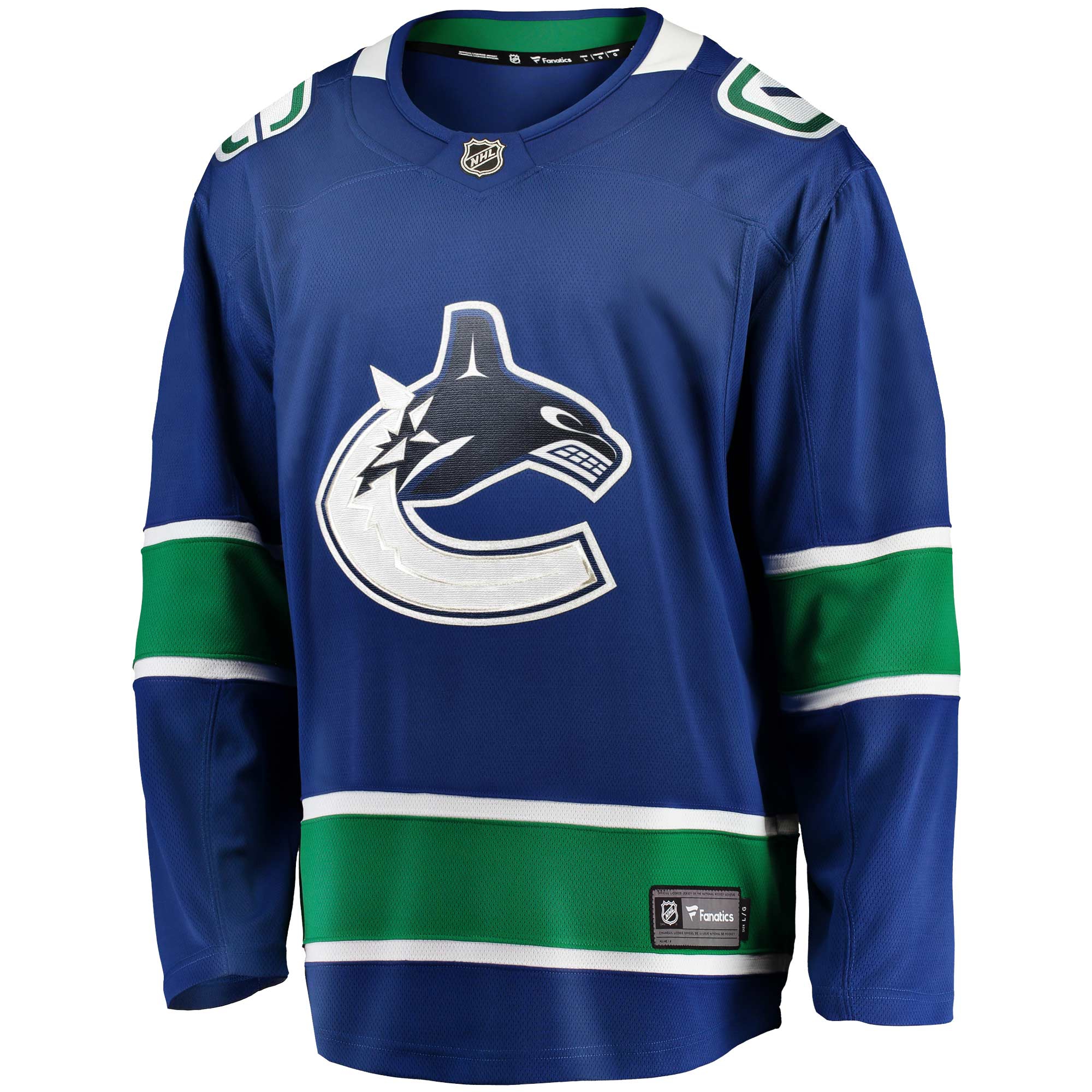 Vancouver Canucks Breakaway NHL Jersey Home Blue
