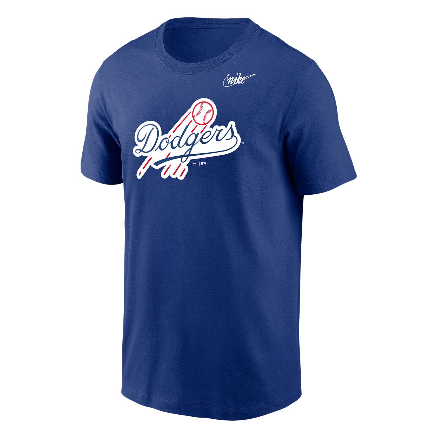 Brooklyn Dodgers Cooperstown Logo Nike MLB T-Shirt Blau