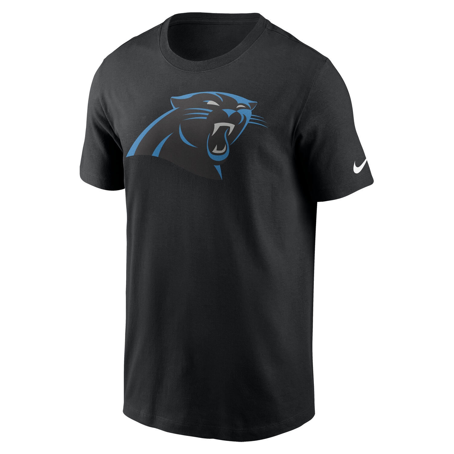 Carolina Panthers Nike Essential Logo NFL T-Shirt Schwarz