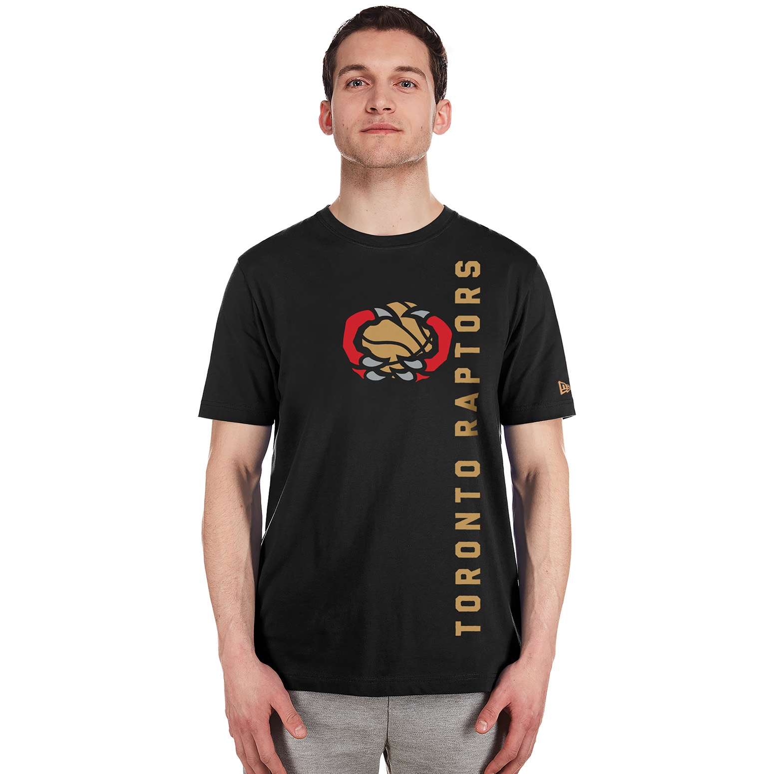 Toronto Raptors 2024 NBA City Edition New Era T-Shirt Black