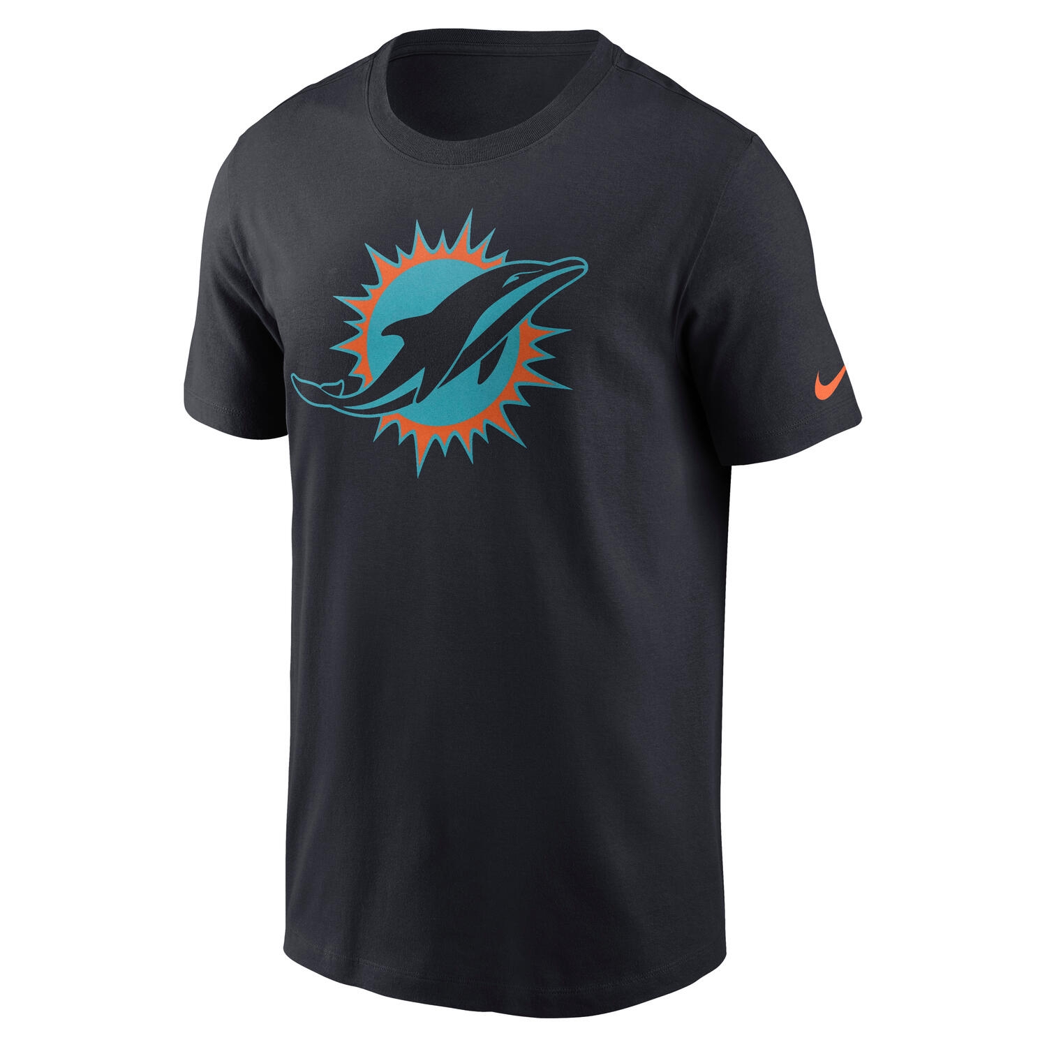 Miami Dolphins 2025 Rivalries Essential NFL T-Shirt Schwarz