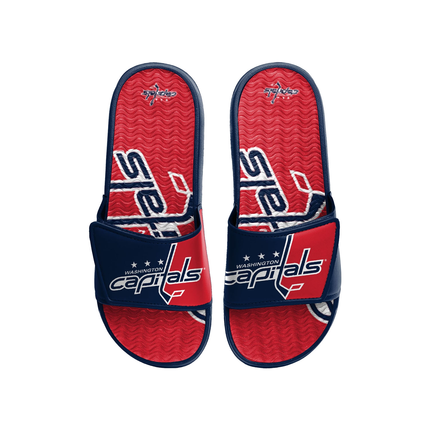 Washington Capitals Big Logo NHL Gel Slides
