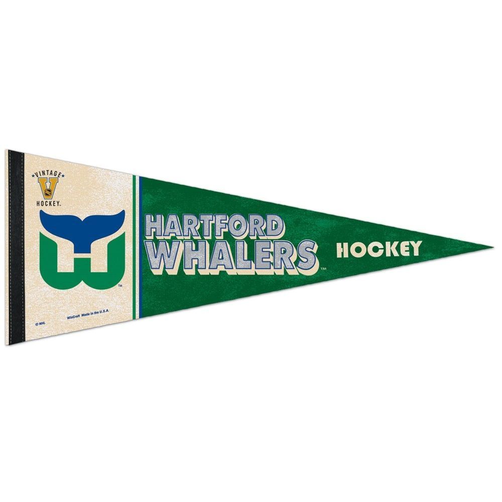 Hartford Whalers Premium Vintage NHL Pennant