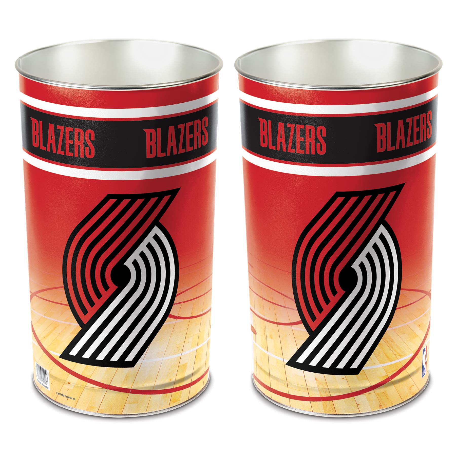 Portland Trail Blazers WinCraft Metall NBA Papierkorb