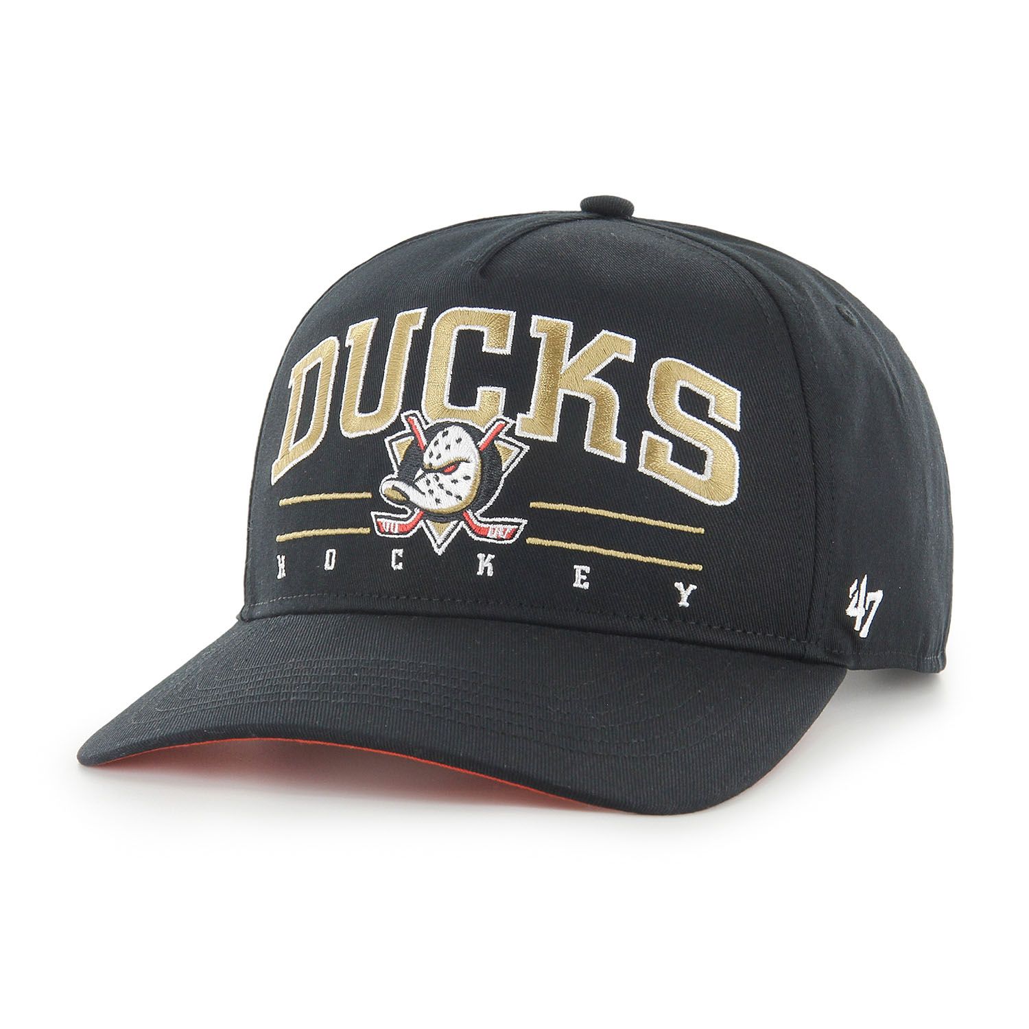 Anaheim Ducks Hitch Roscoe '47 Adjustable NHL Cap Schwarz