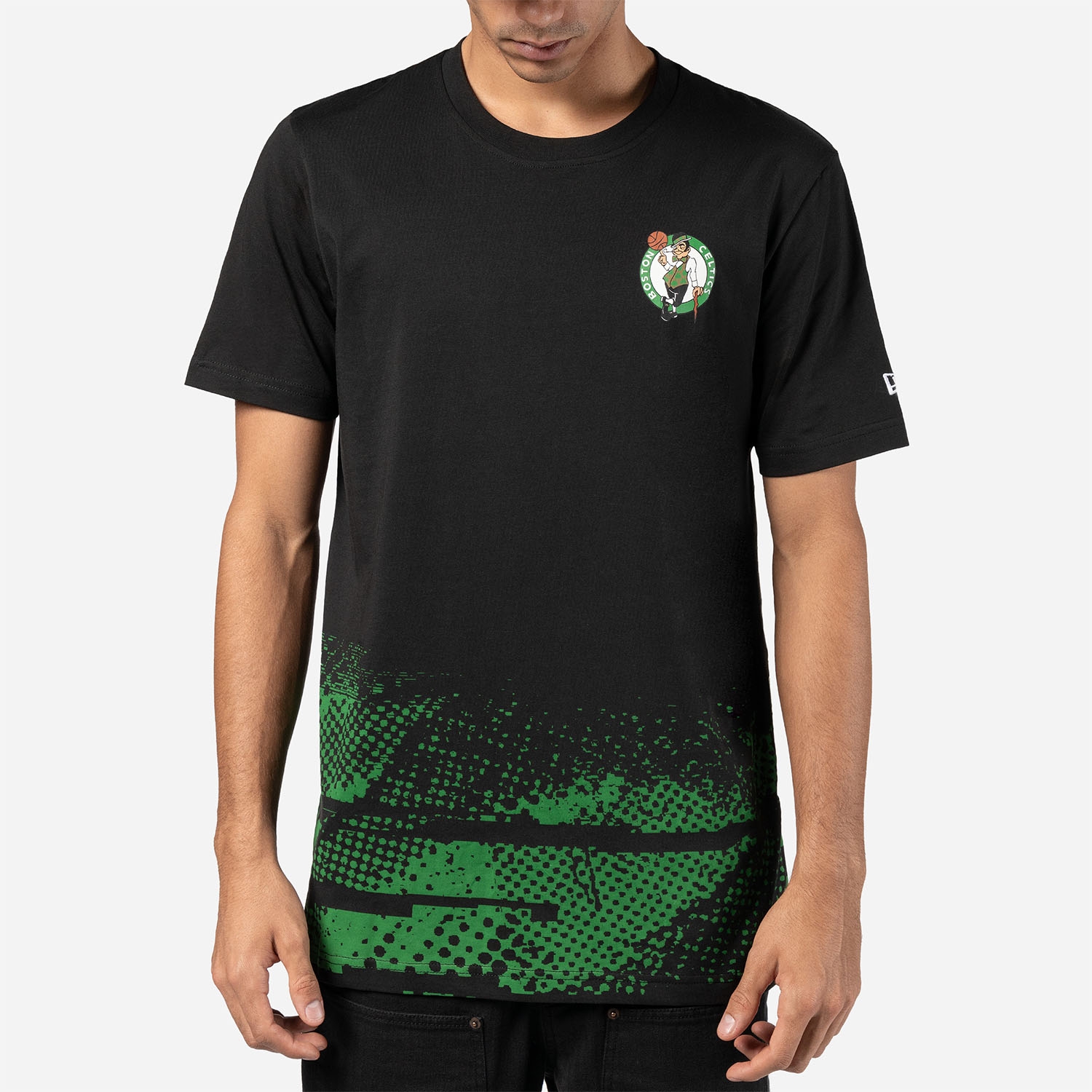 Boston Celtics 2024 NBA Tip-Off New Era T-Shirt Black