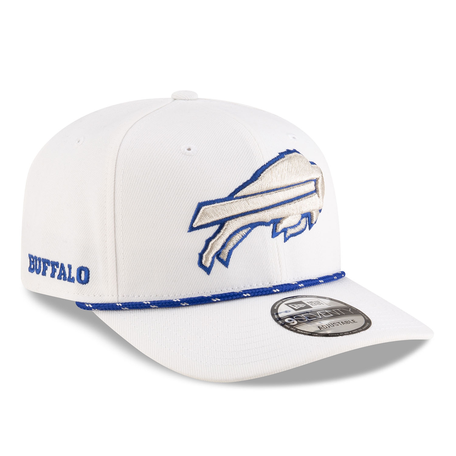 Buffalo Bills 2025 Rivalries 9SEVENTY Stretch-Snap Cap White
