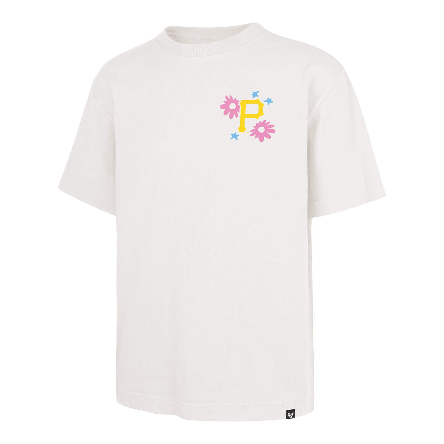 Pittsburgh Pirates Floral '47 Foundation MLB T-Shirt Sandstone