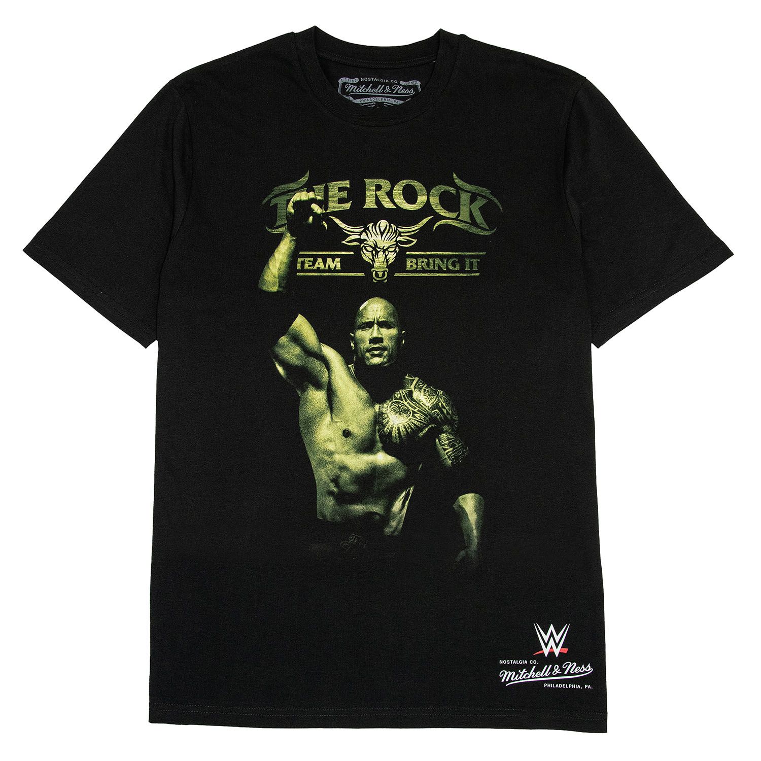 The Rock Team Bring it WWE Legend T-Shirt Black