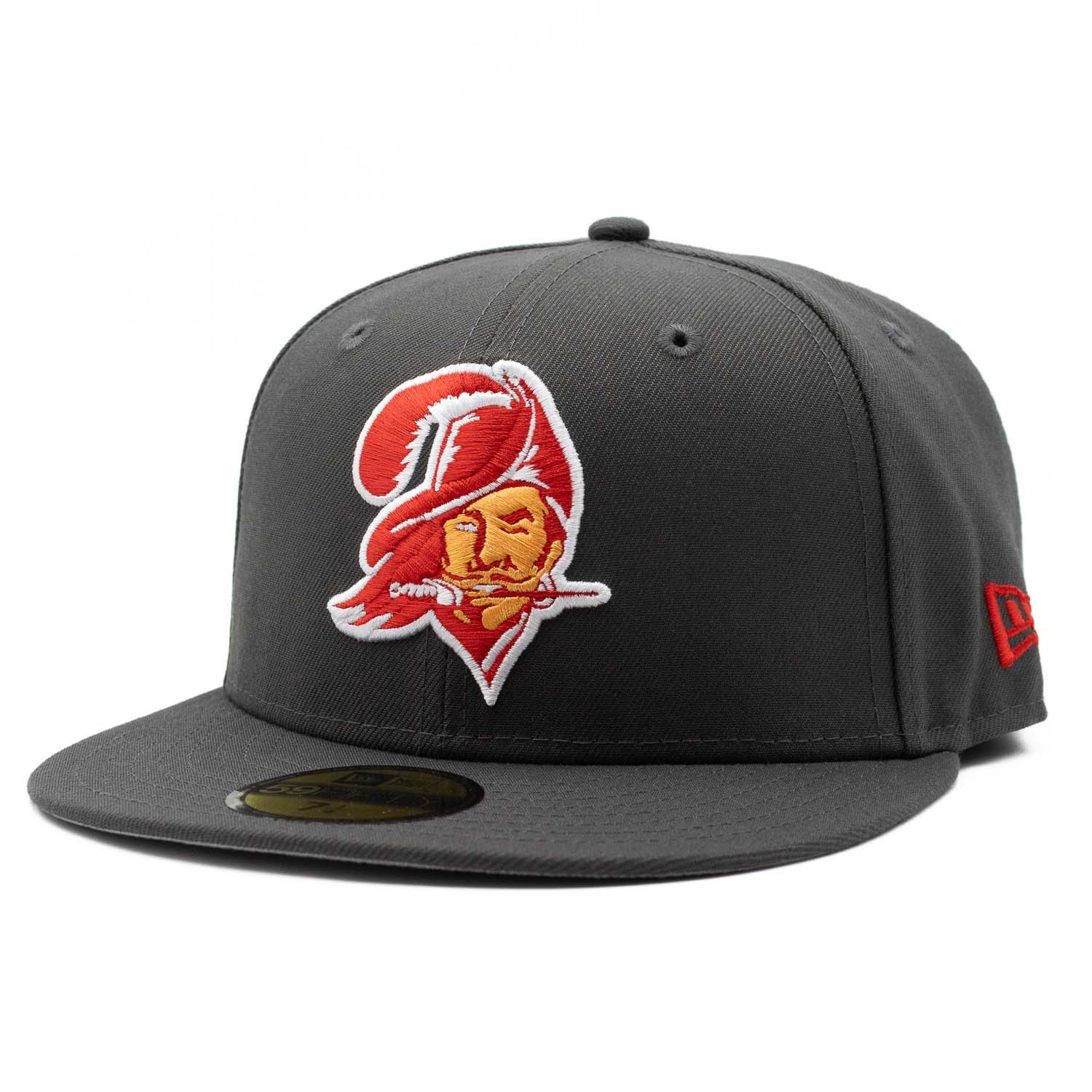 Tampa Bay Buccaneers Throwback New Era 59FIFTY Fitted NFL Cap Charcoal