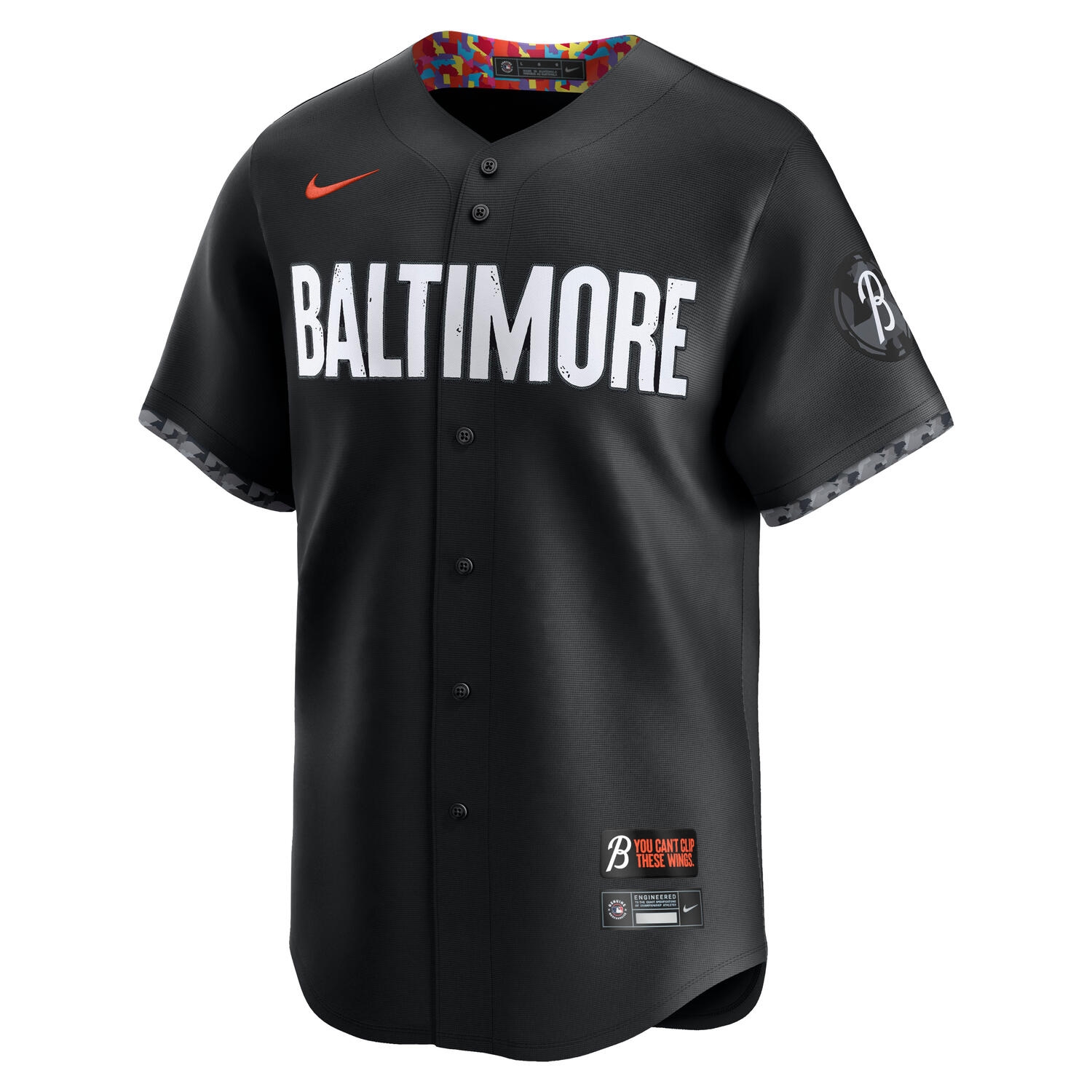 Baltimore Orioles City Connect Nike Limited MLB Trikot Schwarz