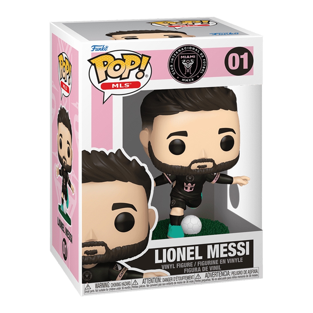 Funko POP! #01 Lionel Messi Inter Miami Vinyl MLS Figur