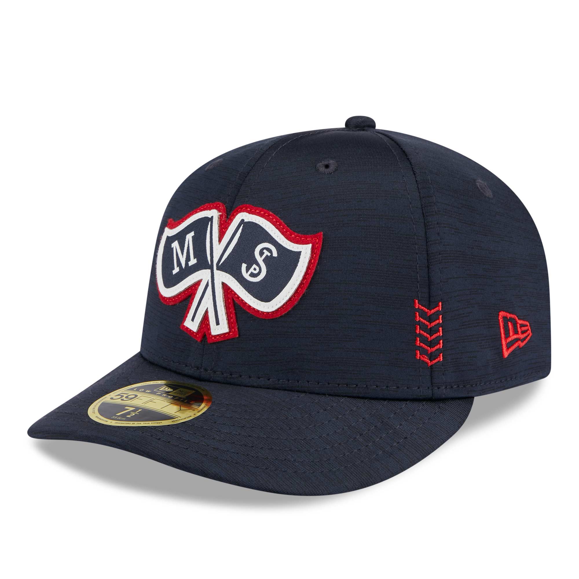 Minnesota Twins 2024 MLB Clubhouse New Era Low Profile 59FIFTY Fitted Cap Navy