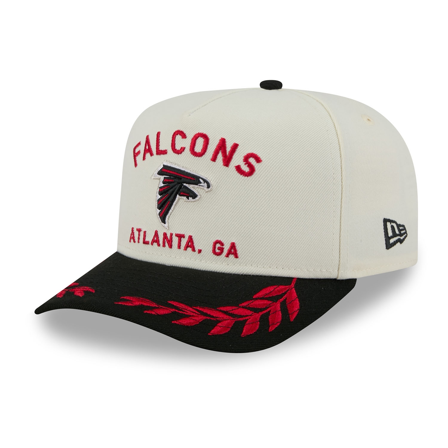 Atlanta Falcons 2025 NFL Draft 9FIFTY A-Frame Snapback Cap Cream