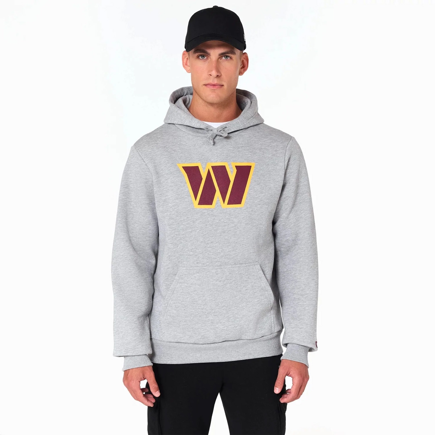 Washington Commanders Logo Hoodie New Era NFL Sweatshirt