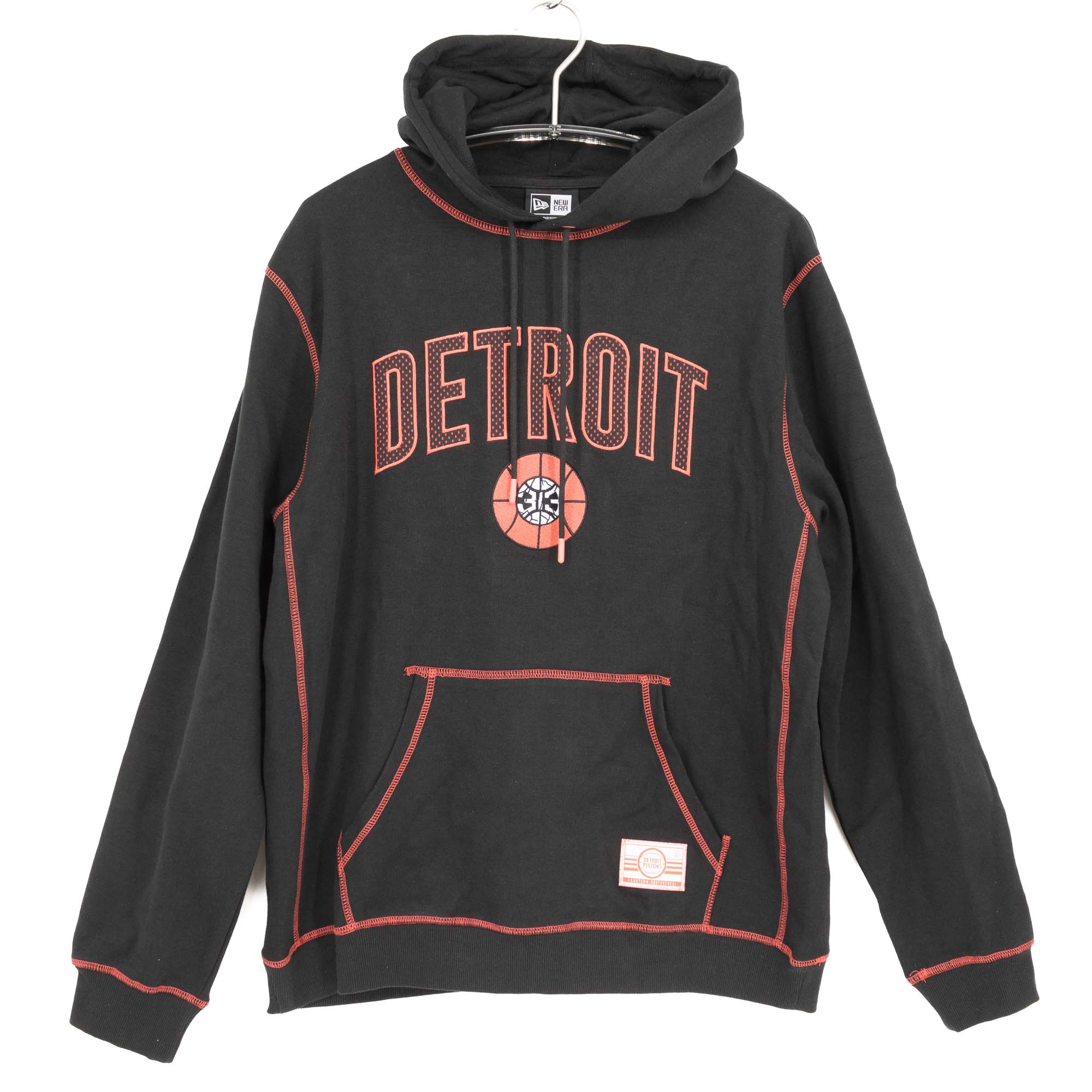 Detroit Pistons 2023 City Edition New Era Oversized NBA Hoodie