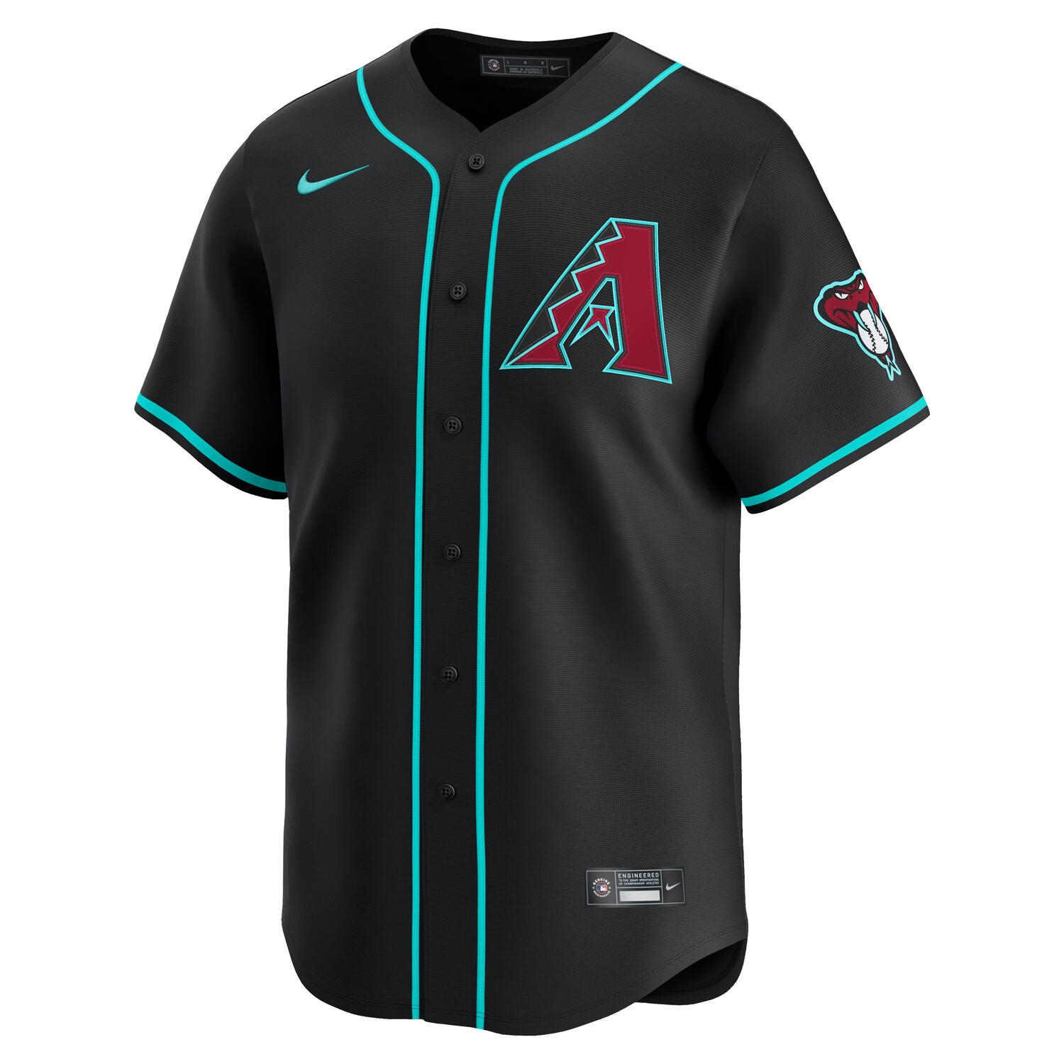 Arizona Diamondbacks Alternate Nike Limited MLB Jersey Black