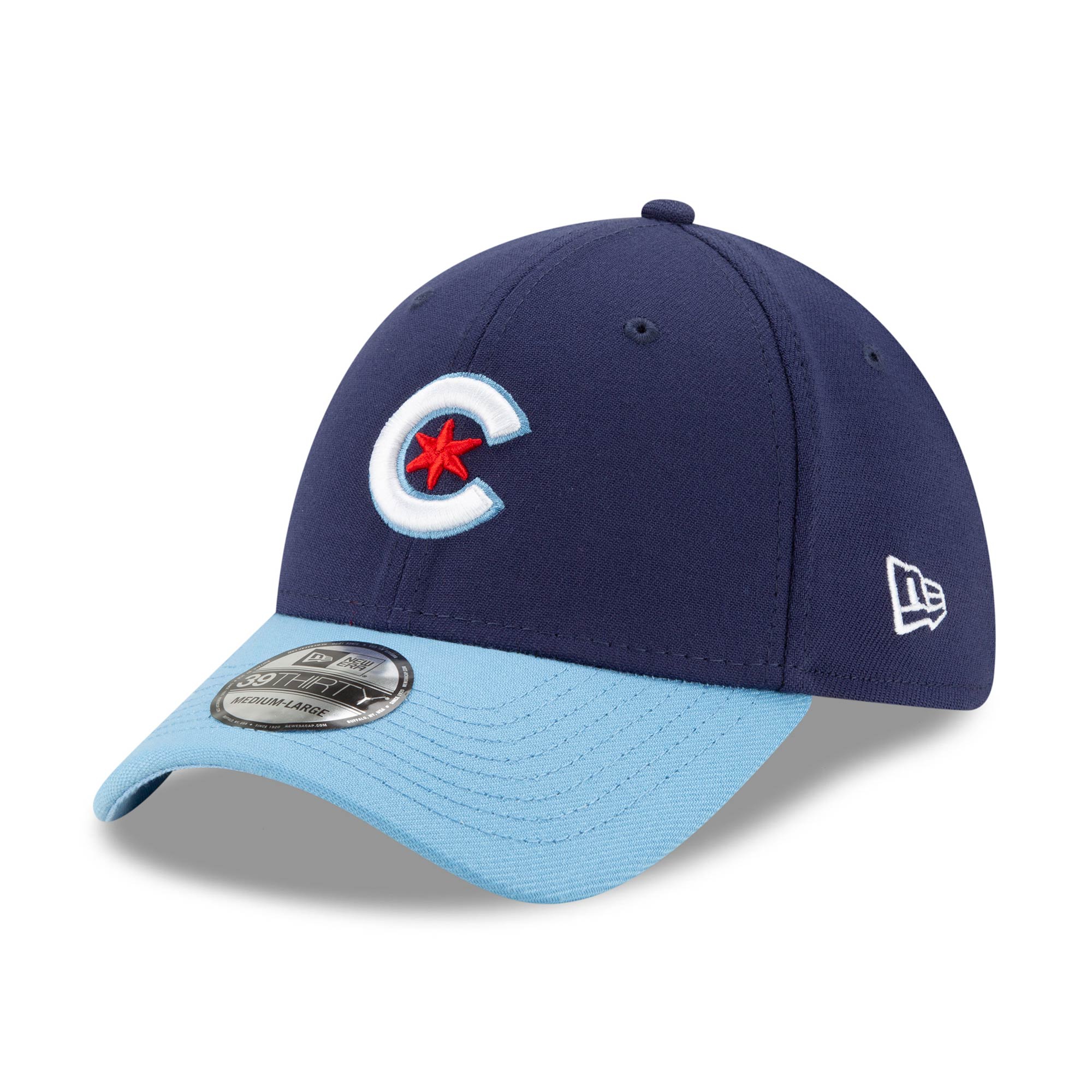 Chicago Cubs Official MLB City Connect New Era 39THIRTY Flex Cap