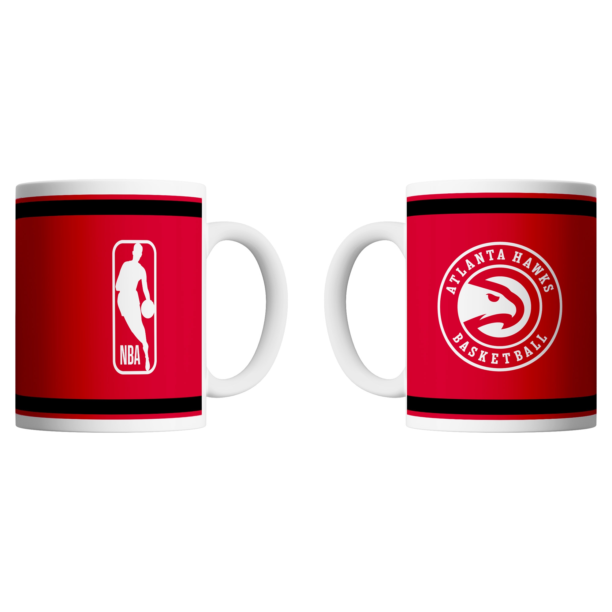 Atlanta Hawks Logo & Shield NBA Becher (330 ml)