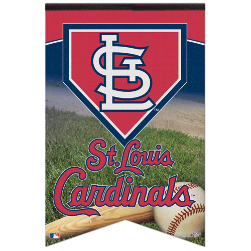 St. Louis Cardinals Premium Felt Baseball MLB Banner