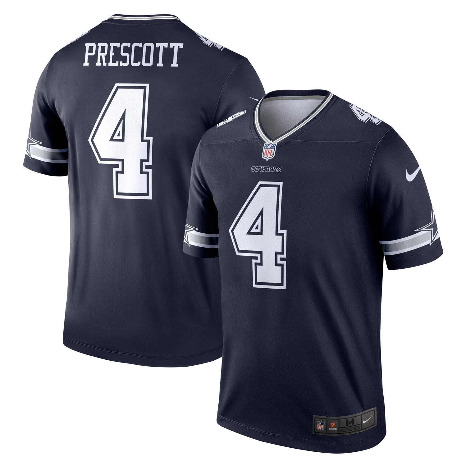 Dak Prescott #4 Dallas Cowboys Nike Legend NFL Trikot Navy