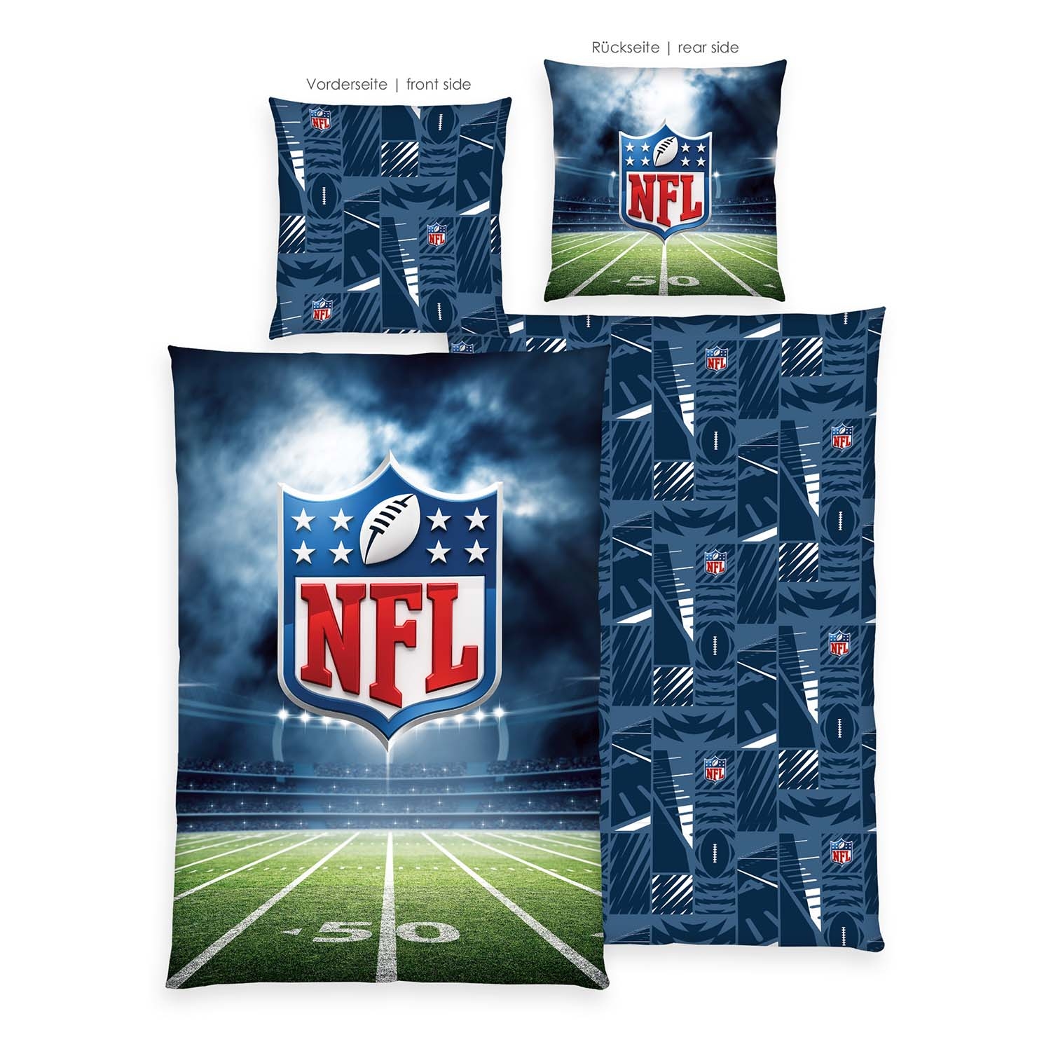 NFL Field Wende-Bettwäsche
