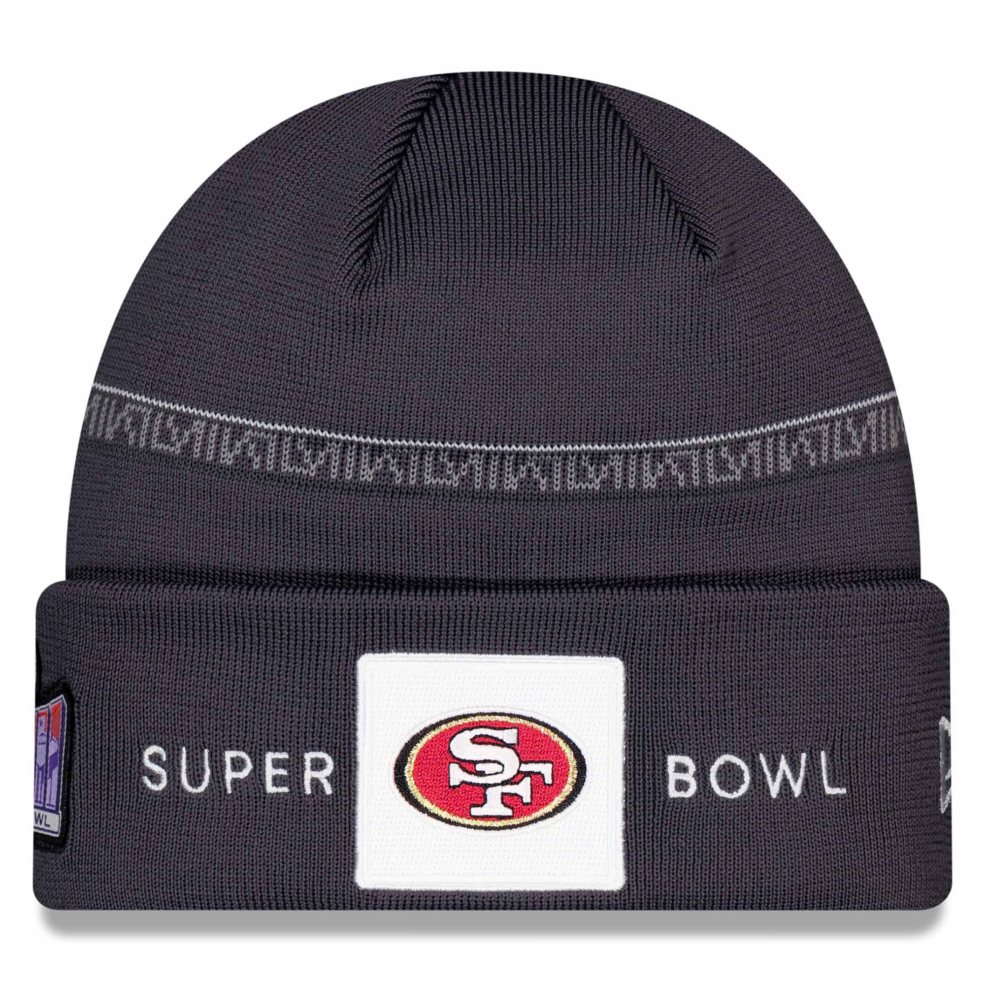 San Francisco 49ers Super Bowl LVIII Opening Night New Era Wintermütze
