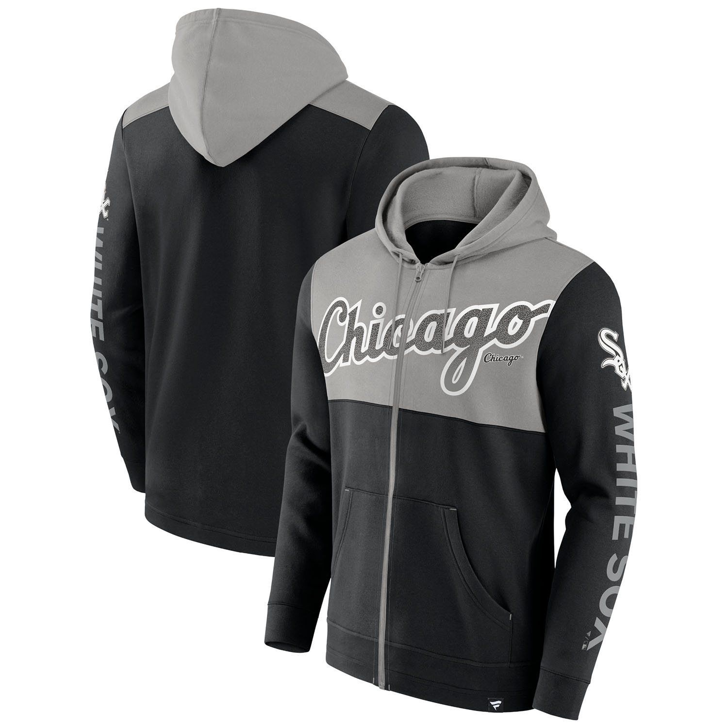 Chicago White Sox Walk Off MLB Full-Zip Hoodie Black