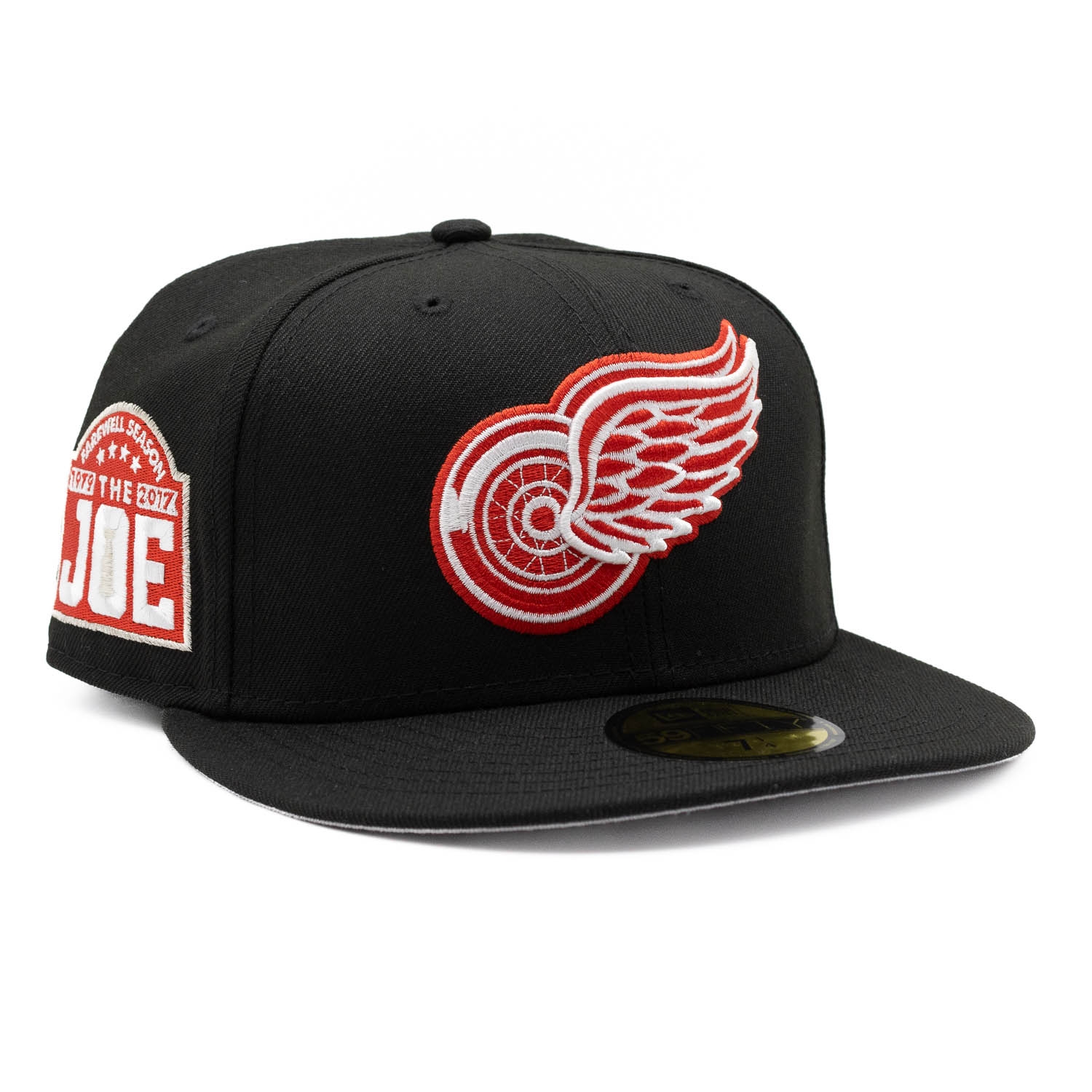 Detroit Red Wings The Joe New Era 59FIFTY Fitted NHL Cap Black