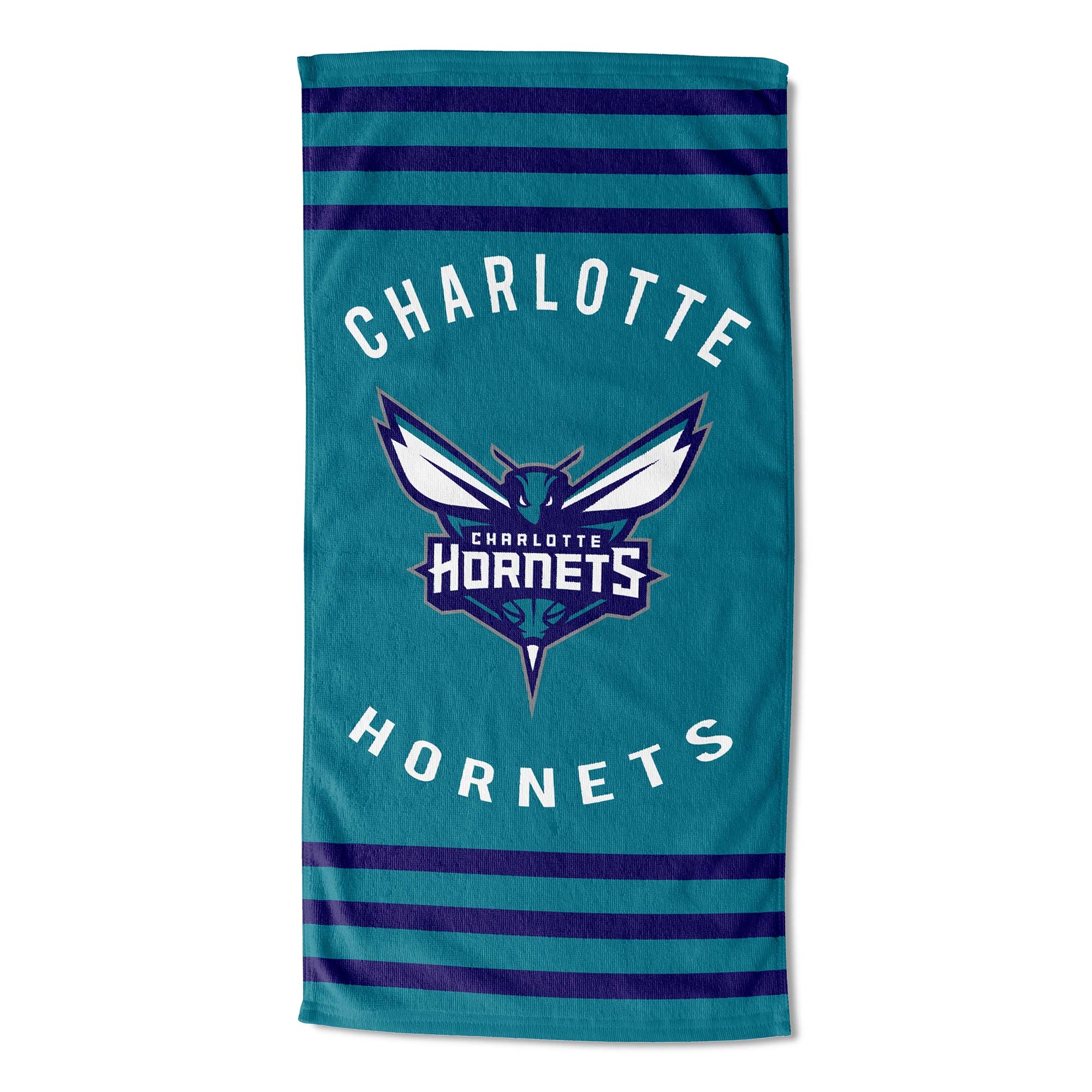 Charlotte Hornets Stripes NBA Strandtuch