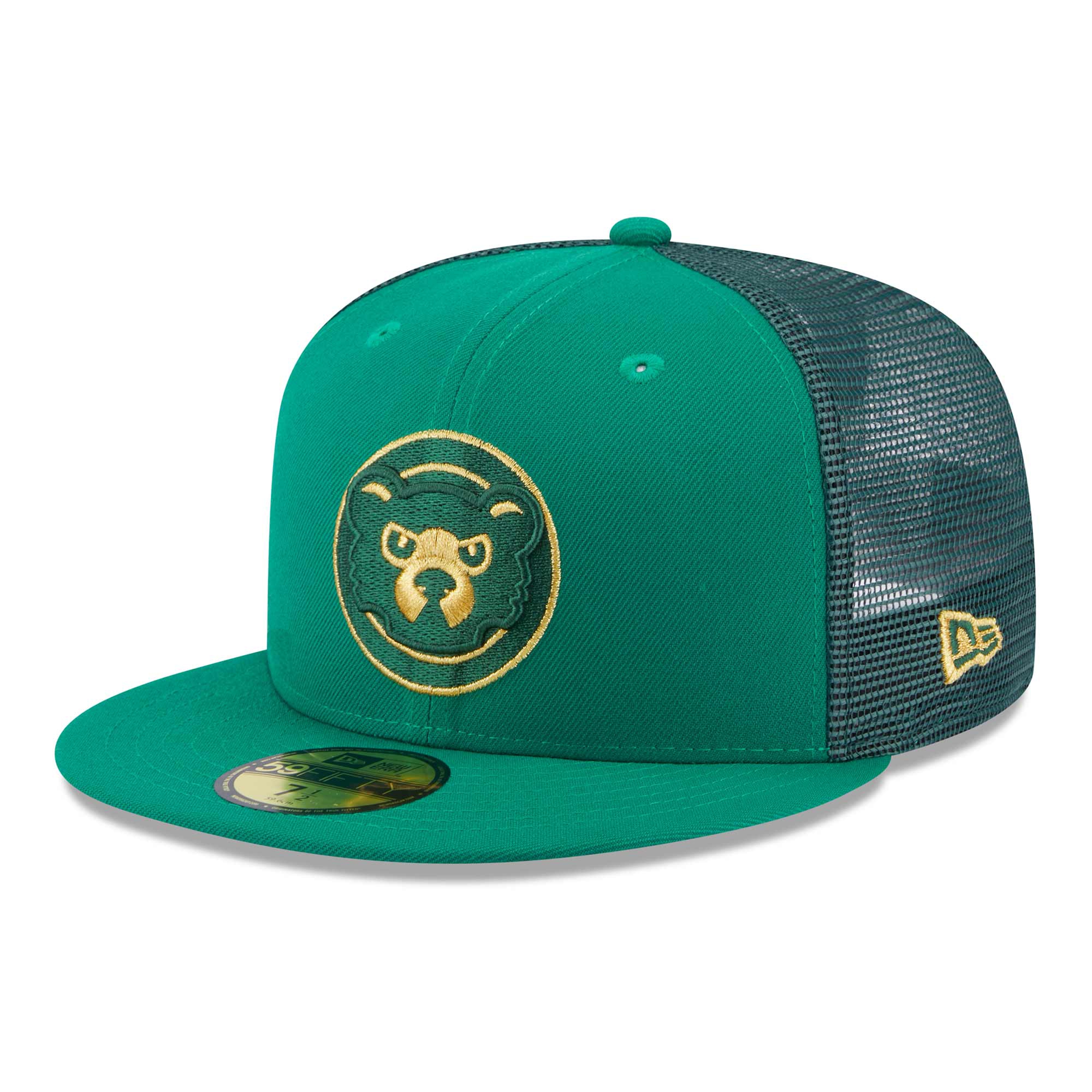 Chicago Cubs 2023 St. Patrick's Day Authentic 59FIFTY MLB Cap Green
