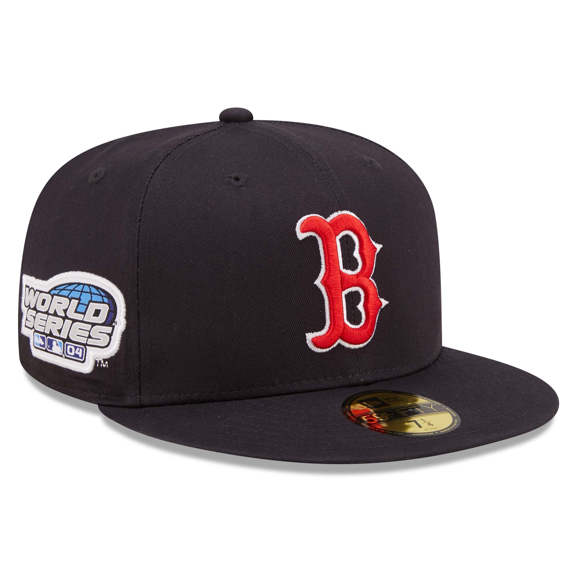 Boston Red Sox 2004 World Series New Era 59FIFTY Fitted MLB Cap Navy
